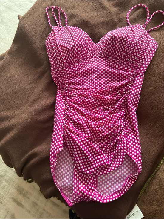 Victoria's Secret Other - Fuchsia Pink Polka Dot One-Piece Swimsuit